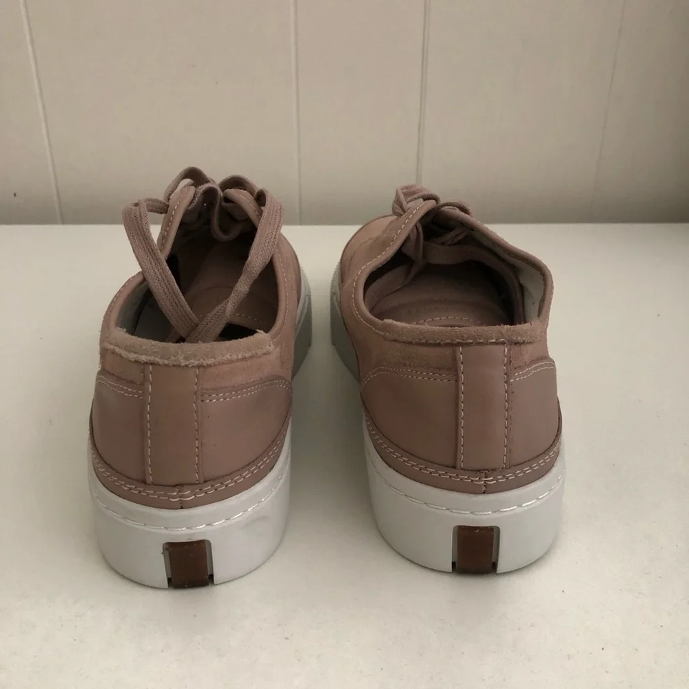 New All Saints Pink Platform Sneakers 11